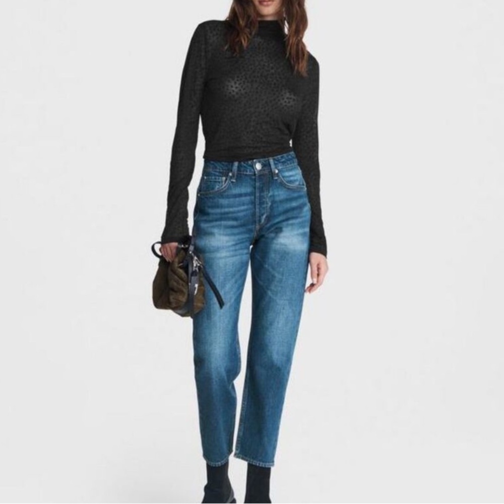 Rag & Bone Maya High Rise Slim Jeans in Jasper size 31